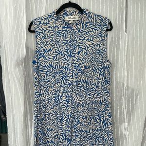 Blue & Cream Diane Von Furstenberg Dress
